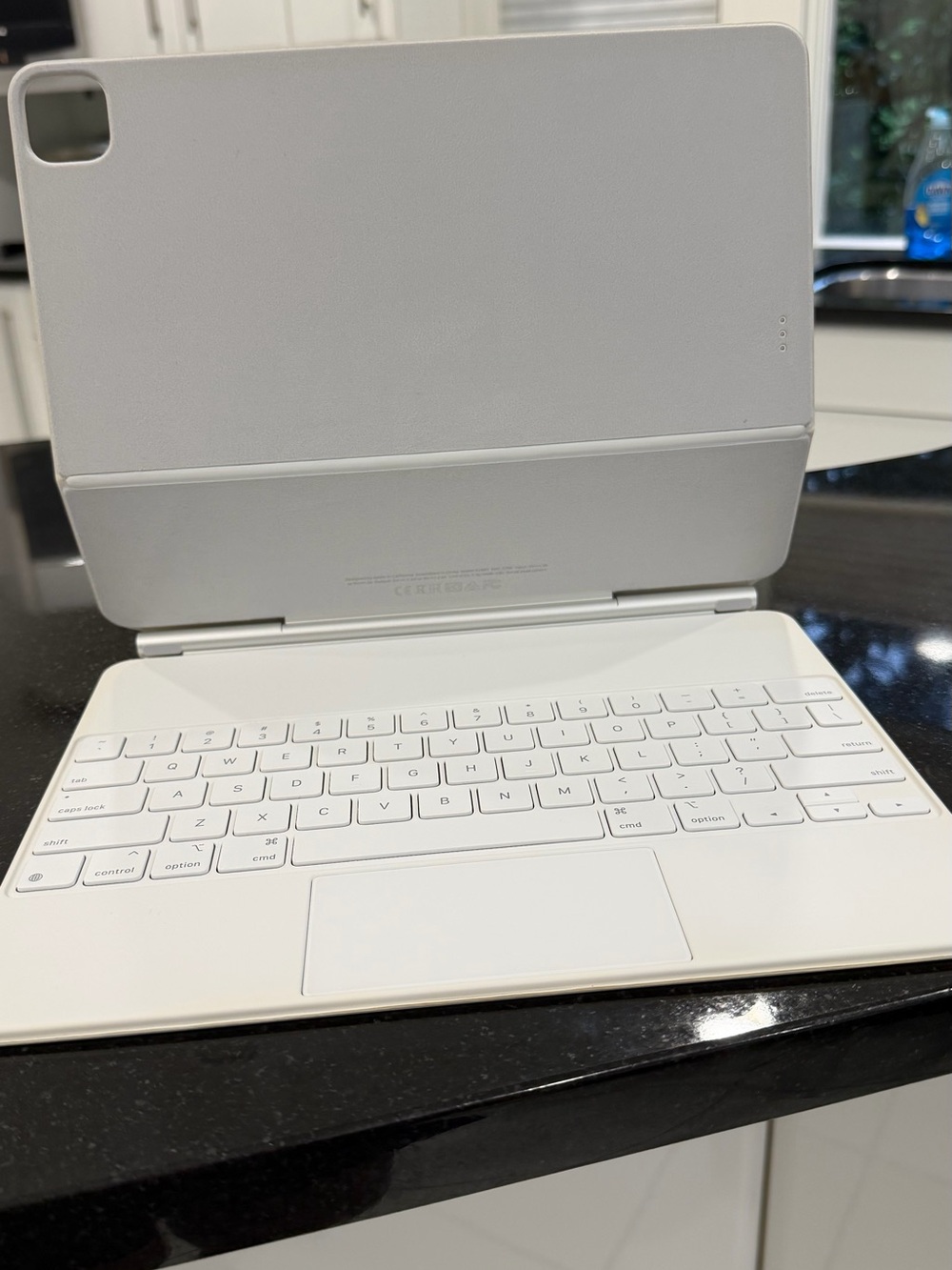 Apple White Tablet Keyboard Case with Trackpad
